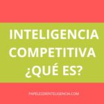 que es inteligencia competitiva