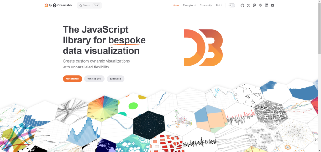 La librería de JavaScript para la visualización de datos
